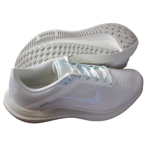 Nike Women's Air Winflo 10 Running Shoes Phantom White Ivory Jade Sizes NIB - Picture 2 of 5